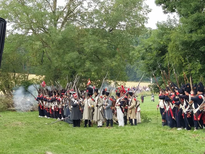 Slag van Waterloo Reinacting (België)